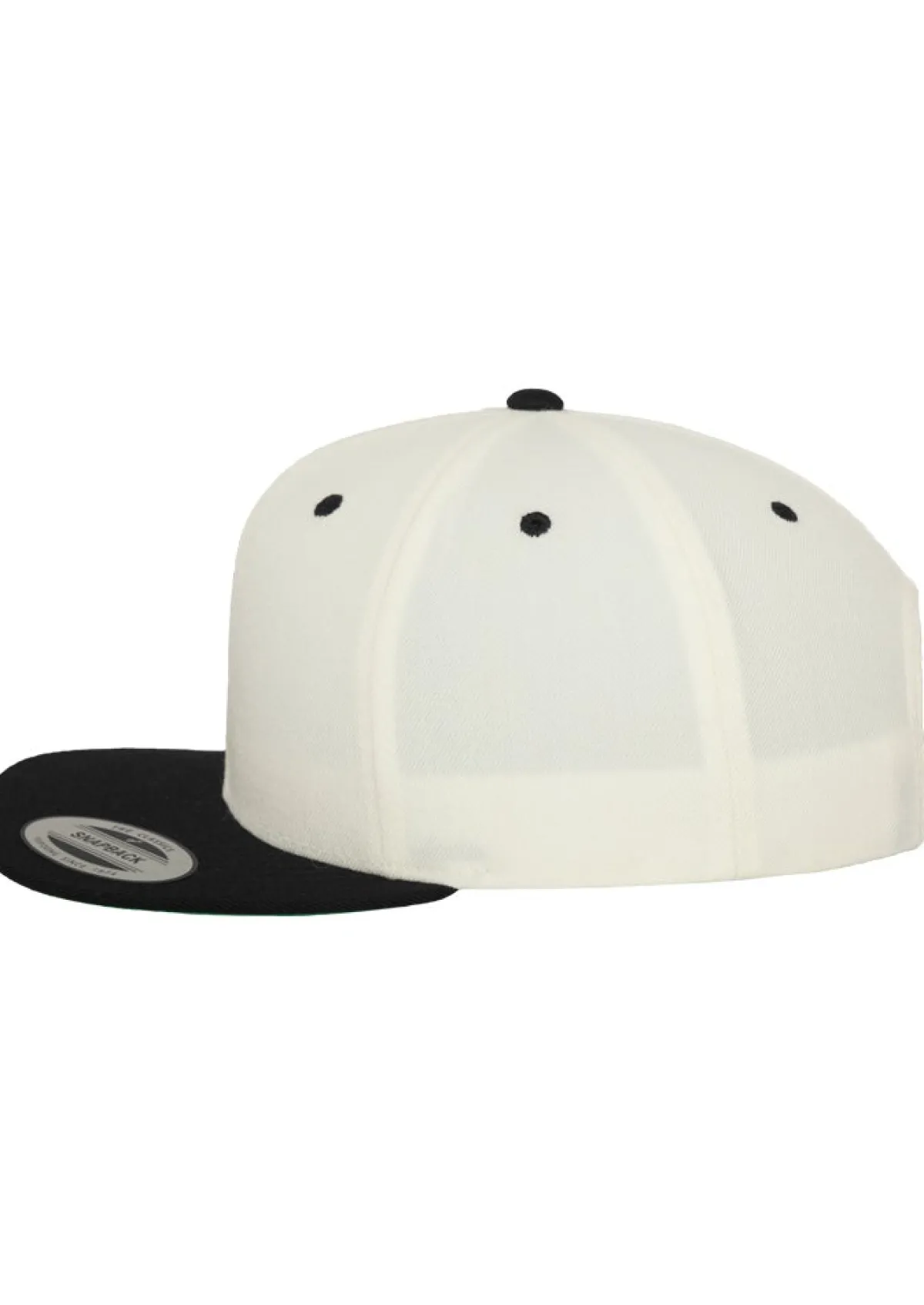 Discount Urban Classics 2-Tone - lippis, musta valkoinen Lippikset