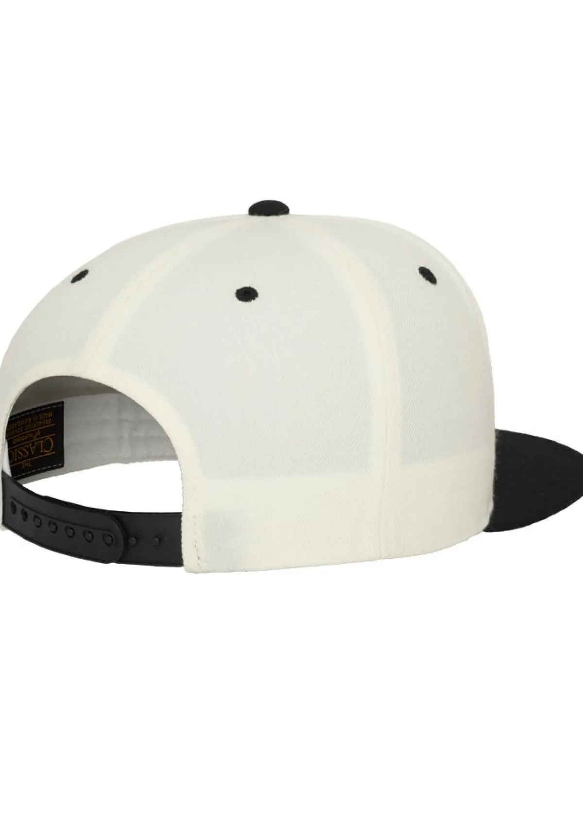 Discount Urban Classics 2-Tone - lippis, musta valkoinen Lippikset