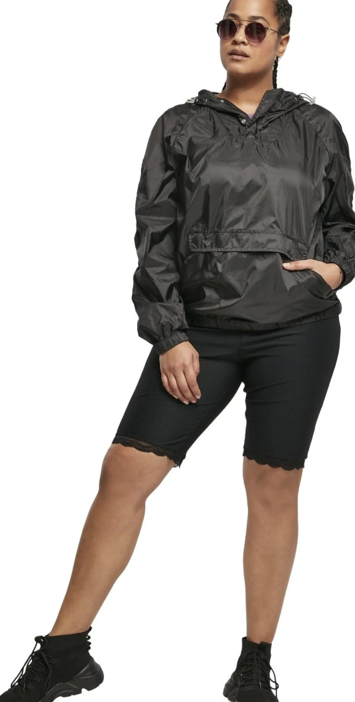 New Transparent Light PullOver - Tuulitakki, Black Takit|Urban Wear Katukamaa