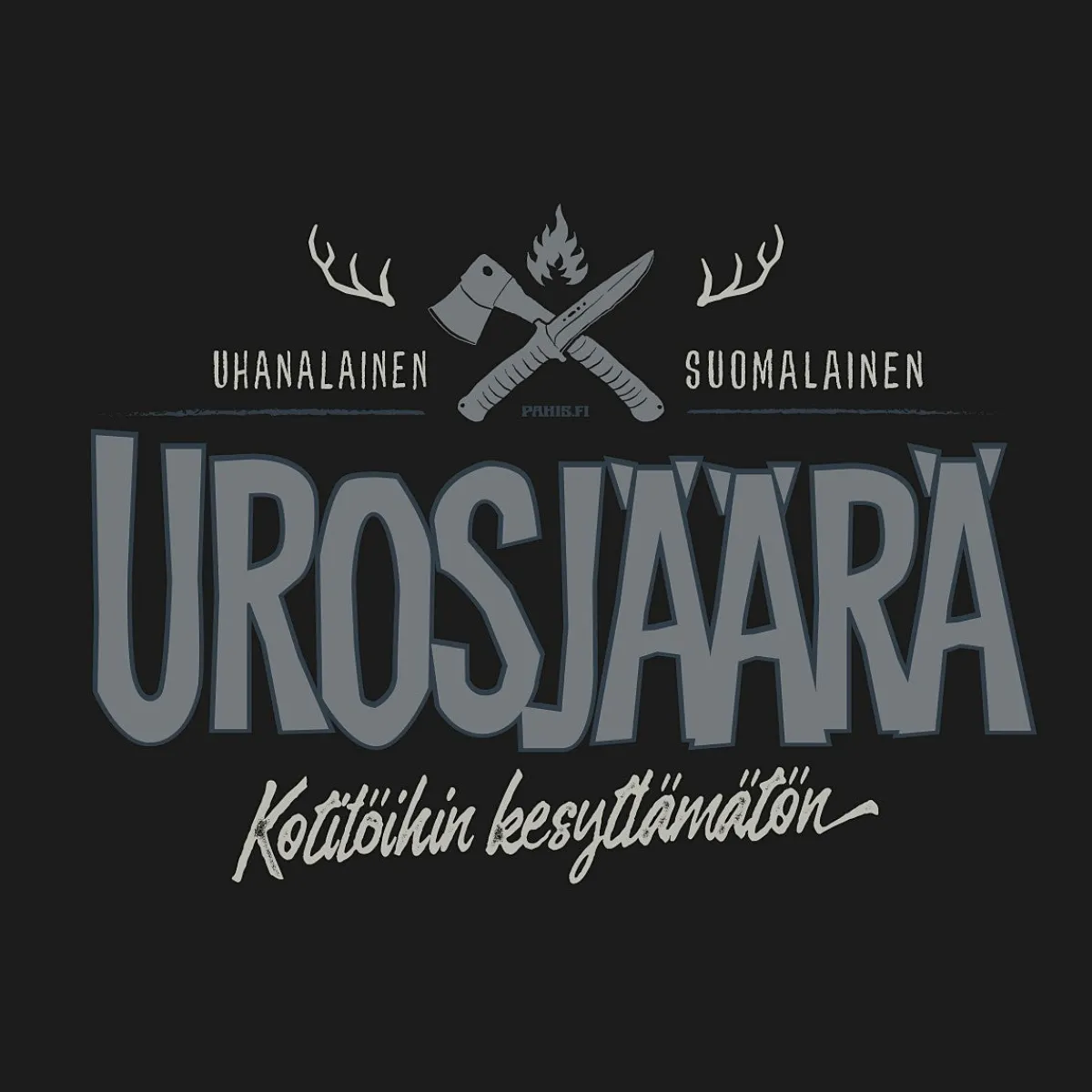 Urosjäärä - T-paita Asenne T-Paidat