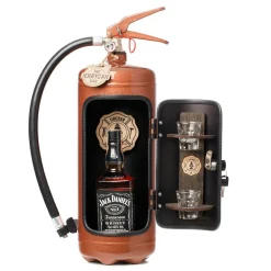 Outlet Vaahtosammutin Baarikaappi - Firebar (Copper) Juoma- Ja Shottilasit|Hyllyt & Säilytys