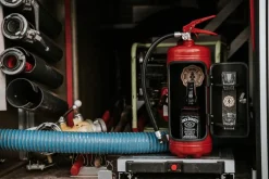Outlet Vaahtosammutin Baarikaappi - Firebar (Red) Hyllyt & Säilytys|60-Vuotiaalle