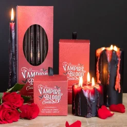 New Vampire Blood - Kruunukynttilät 8kpl Goottikamaa|Kynttilät Ja Kynttilänjalat