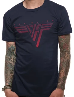 Sale Van Halen Classic Red Logo - T-paita T-Paidat|Bändipaidat