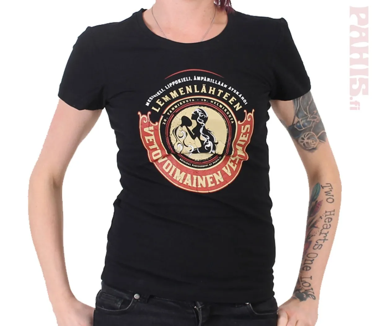 Hot Vesimies - Lady Fit T-paita Horoskooppi Paidat