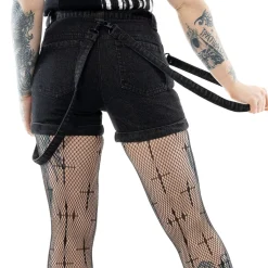 Discount Undead - Naisten shortsit Goottikamaa|Shortsit