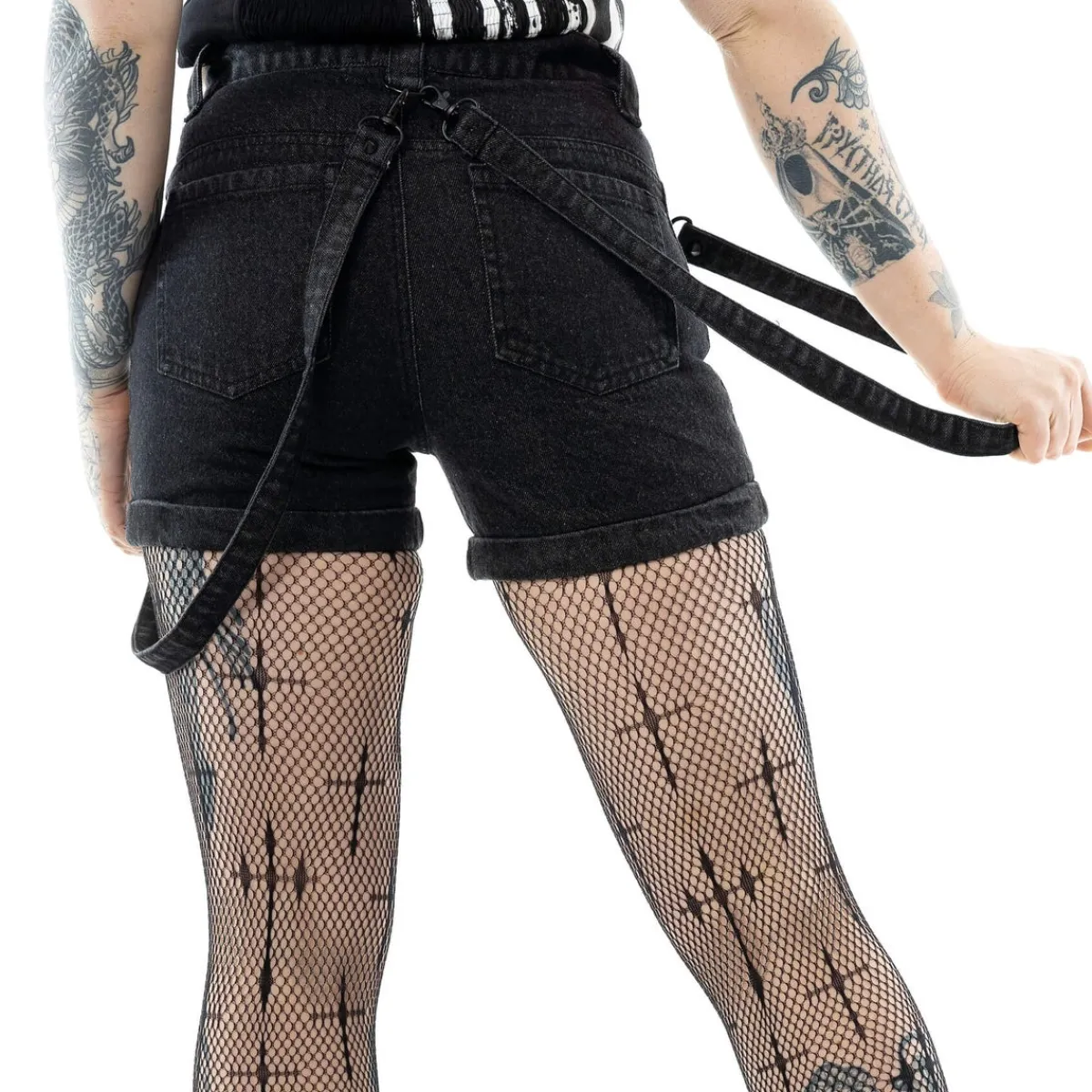 Discount Undead - Naisten shortsit Goottikamaa|Shortsit