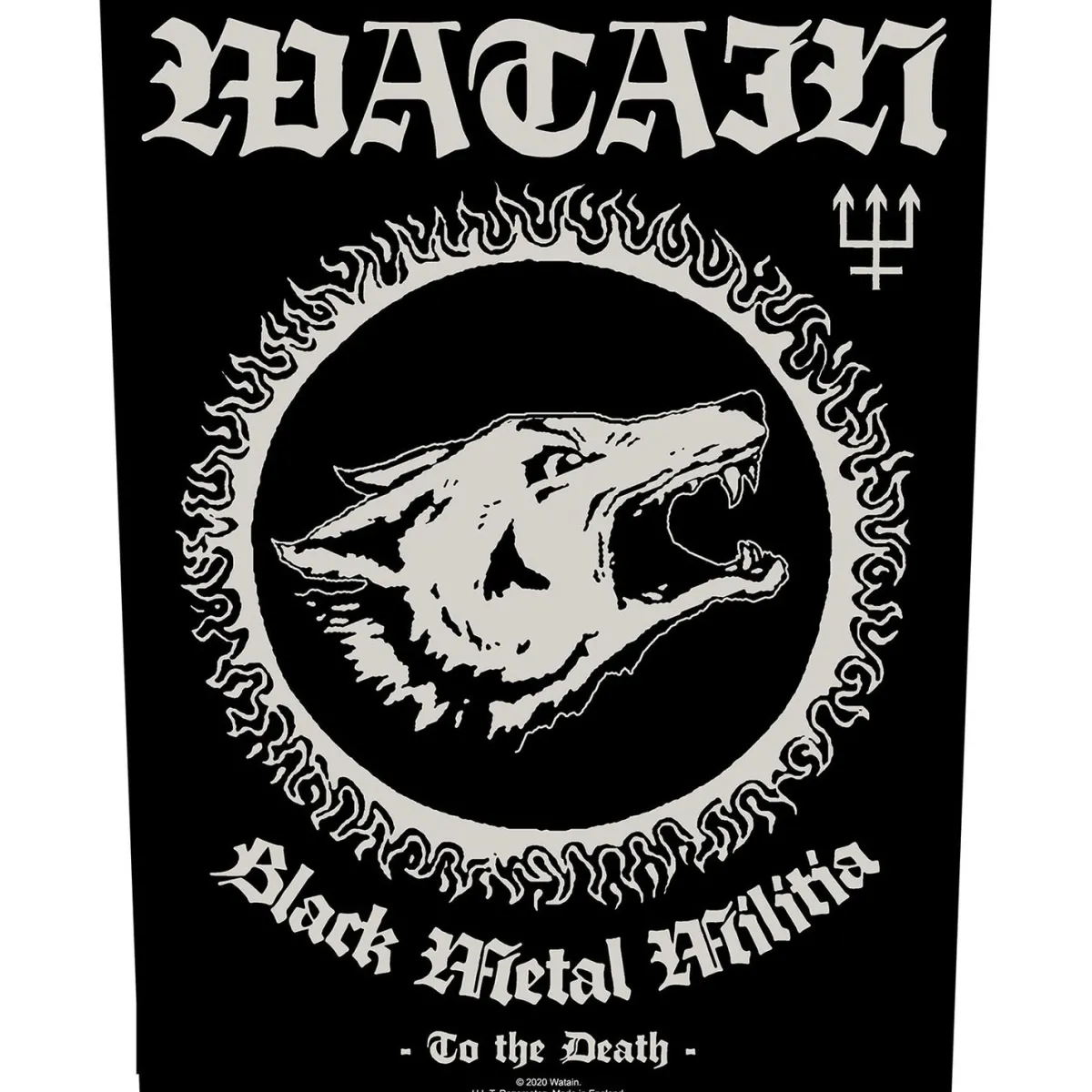 Watain: Black Metal Militia - Selkämerkki Watain|Selkämerkit