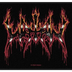 New Watain Flaming Logo - Kangasmerkki Watain|Kangasmerkit