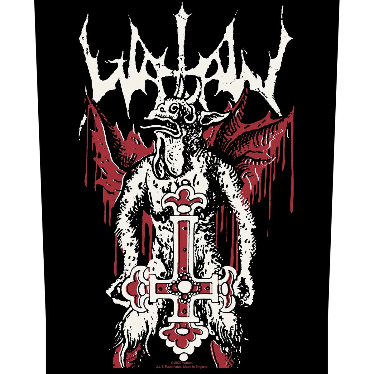 Outlet Watain: Inverted Cross - Selkämerkki Watain|Selkämerkit