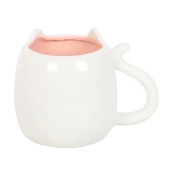 White Cat Shaped - Muki Kissateema|Kissamukit