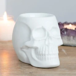 Best White Skull - Tuoksulyhty Goottikamaa|Suitsukkeet Ja Tuoksulyhdyt