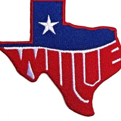 New Willie Nelson: Texas - Kangasmerkki Kangasmerkit|Kantri & Western