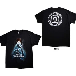 Clearance Within Temptation Bleed Out Veil - T-paita Goottikamaa|Bändipaidat