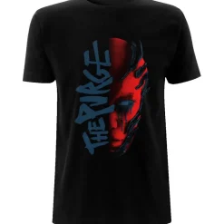 Outlet Within Temptation: Purge Outline (Red Face)- Naisten T-paita T-Paidat|Bändipaidat