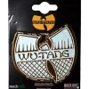 Clearance Wu-Tang Clan: White & gold logo - Pinssi Wu-Tang Clan|Pinssit Ja Rintanapit