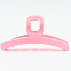 Sale Ympyrä hiusklipsi 11cm, vaaleanpunainen Urban Wear Katukamaa|Hiuskoristeet